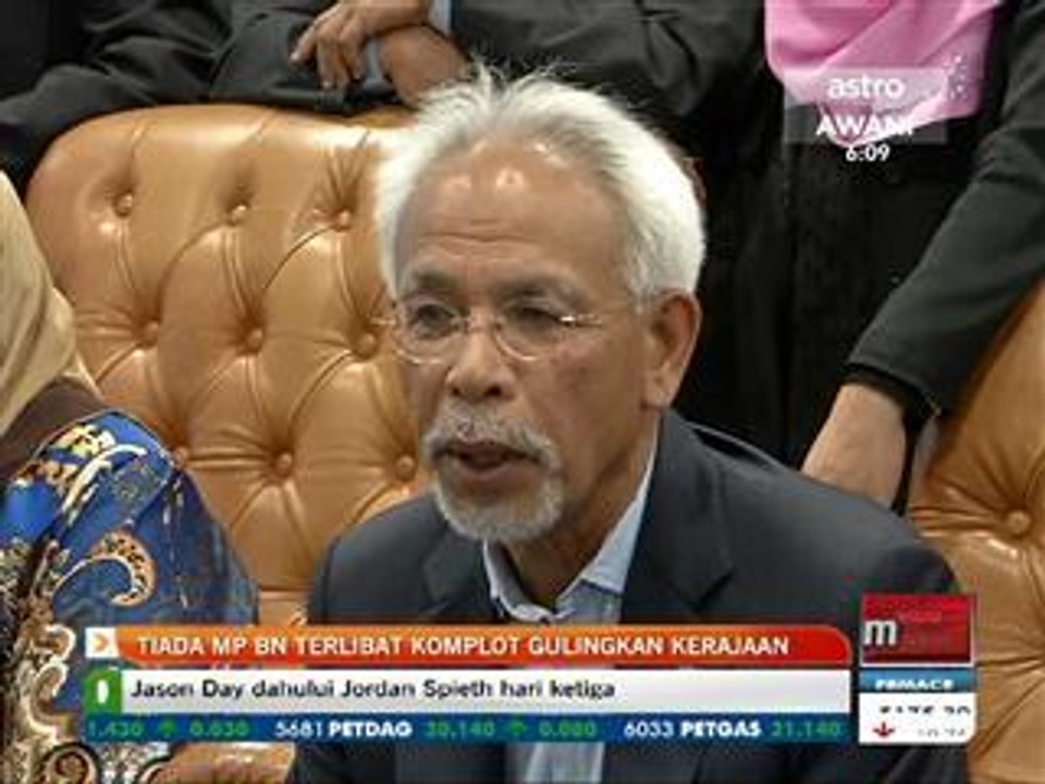 Tiada MP BN terlibat komplot gulingkan kerajaan