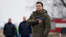 Ukrainian President Zelenskyy visits wounded soldiers in hospital | Watch