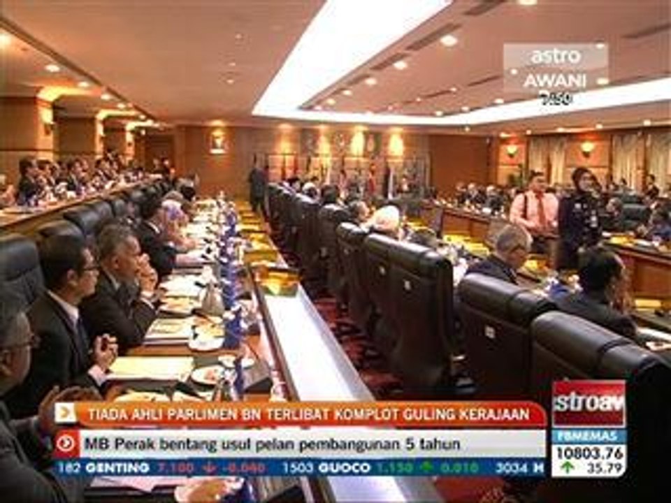 Tiada ahli parlimen BN terlibat komplot gulingkan kerajaan