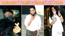 Cuteness Overloaded: Rashmika Mandanna's Love Sign, Sweetest & Humble Gesture For Paparazzi & Fans