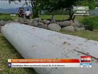 JACC sahkan flaperon ialah dari MH370