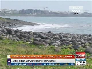 Pasukan penyiasat Malaysia ke Maldivessiasat serpihan