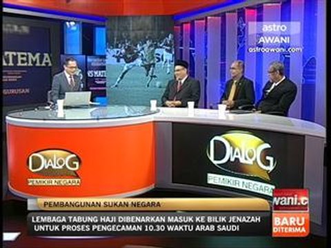 Dialog Pemikir Negara: Pembangunan sukan negara