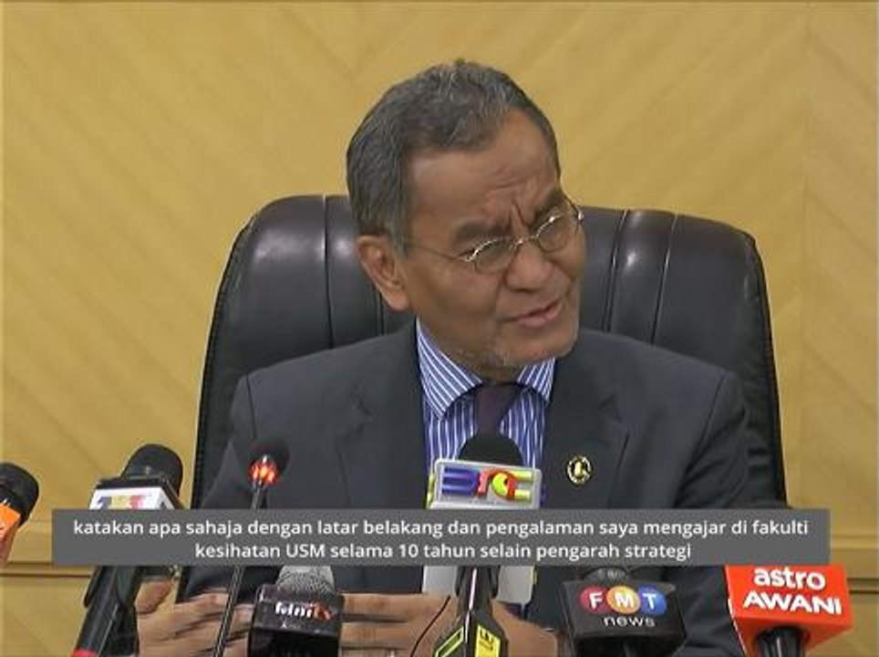 Datuk Seri Dzulkefly Ahmad komited pikul tanggu...