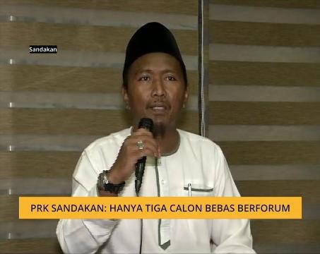 PRK Sandakan: Hanya tiga calon Bebas berforum