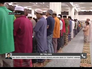 Ibu bapa main peranan didik anak berkelakuan baik di tempat awam