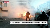 Yvan Colonna : le défilé à Bastia tourne à l'émeute