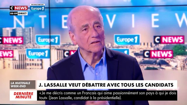 Soirée spéciale Présidentielle sur TF1 - Jean Lassalle furieux de en pas êtres invité : TF1 me prend pour un candidat de merde !