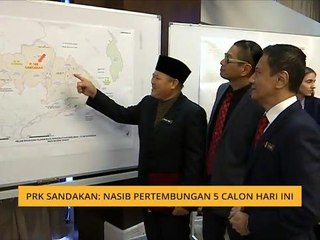 PRK Sandakan: Nasib pertembungan 5 calon hari ini