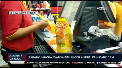 Barang Langka, Warga Beli Minyak Goreng Antre Lebih dari 1 Jam