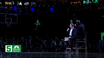 Grand moment d'émotion entre Ray Allen et Kevin Garnett