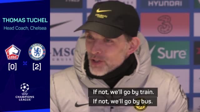 Tuchel happy to drive a seven-seater to Lille if need be