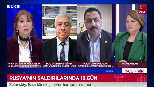 İnce Fikir - Havva Kök Arslan | Mehmet Güneş | Ekrem Kalan | 13 Mart 2022