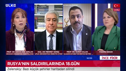 İnce Fikir - Havva Kök Arslan | Mehmet Güneş | Ekrem Kalan | 13 Mart 2022