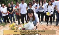 Khabar Dari Sabah: Ahli Parlimen Sandakan baharu ziarah pusara bapa