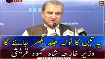 This gang of three will soon disintegrate, says Shah Mehmood Qureshi