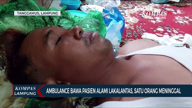 Ambulans Bawa Pasien Alami Lakalantas, Satu Orang Meninggal