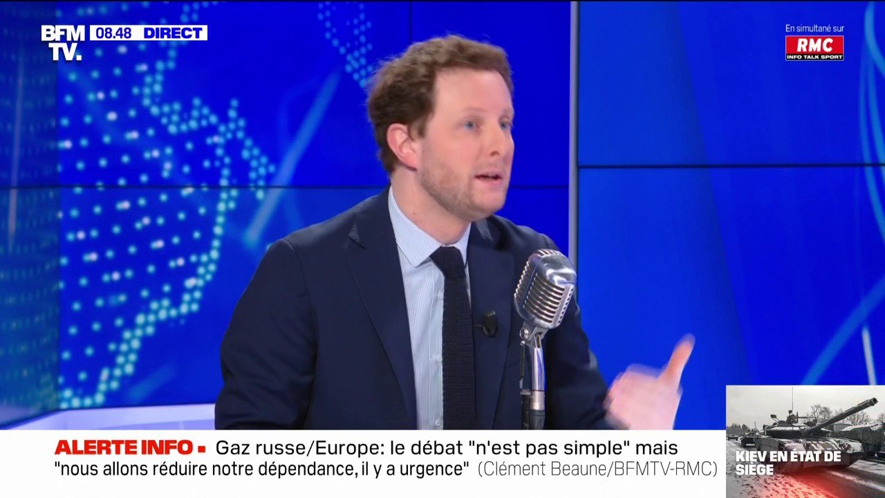 Clément Beaune: "Nous devons sortir de notre dépendance" à l'énergie russe qui "finance l'appareil de guerre"