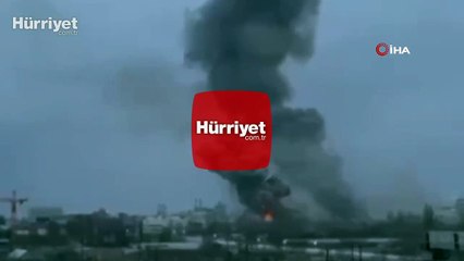 Ukrayna’da Antonov uçak fabrikası bombalandı