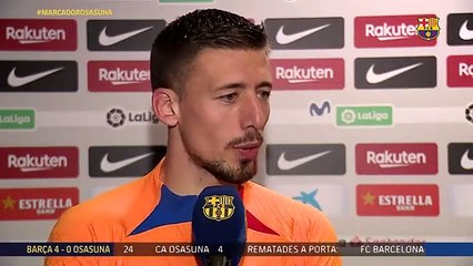 Las palabras de Lenglet tras jugar 150 partidos con el Barça / FCB