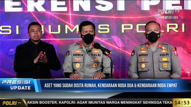 PRESISI UPDATE : Konpers Harian Divisi Humas Polri Terkait Perkembangan Kasus DS