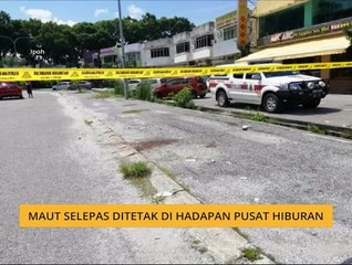 Maut selepas ditetak di hadapan pusat hiburan