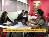 Sekat perjalanan tidak wajar - TPM