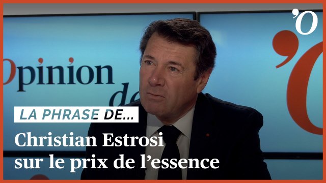 Christian Estrosi: «La baisse de 15 centimes par litre du prix de l’essence n’est pas une mesure électoraliste, c’est du bon sens»