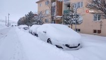 Ahlat'ta yoğun kar yağışı... Tüm köy yolları ulaşıma kapandı, eğitime 1 gün ara verildi