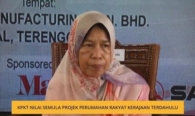 KPKT nilai semula projek perumahan rakyat kerajaan terdahulu