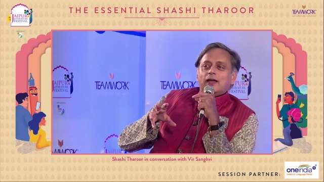 JLF 2022: The Essential Shashi Tharoor | Shashi Tharoor in conversation with Vir Sanghvi