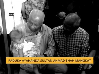 Keperibadian Almarhum Sultan amat disegani dan disayangi rakyat Pahang.