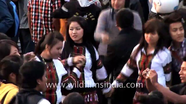 Pretty mizo girls group, Chapchar Kut