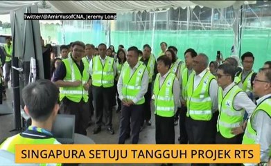 Singapura setuju tangguh projek RTS