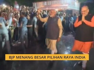 BJP menang besar Pilihan Raya India