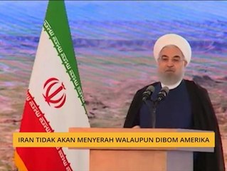Iran tidak akan menyerah walaupun dibom Amerika
