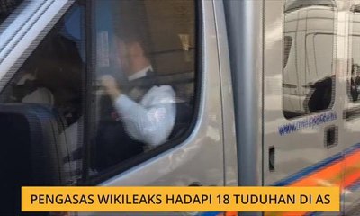 Pengasas Wikileaks hadapi 18 pertuduhan