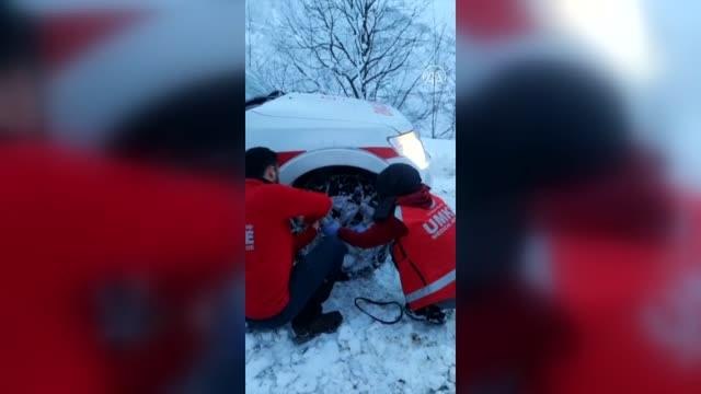 Solunum sıkıntısı yaşayan hastanın yardımına UMKE koştu