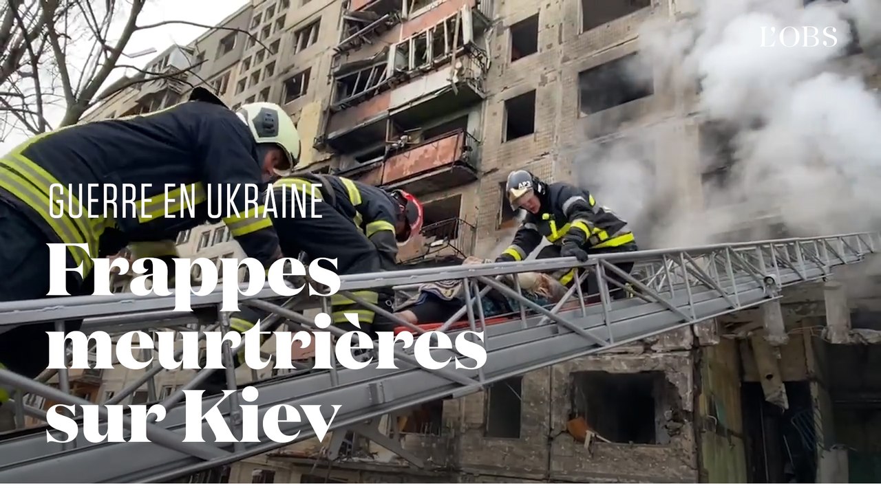 Au moins deux morts en une matinée à cause des frappes russes visant Kiev