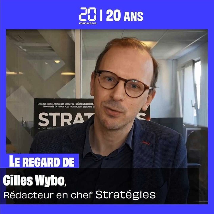 20 ans de 20 Minutes - Le regard de... Gilles Wybo
