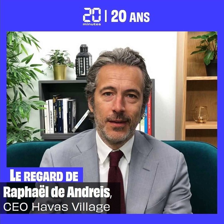 20 ans de 20 Minutes - Le regard de... Raphaël de Andreis