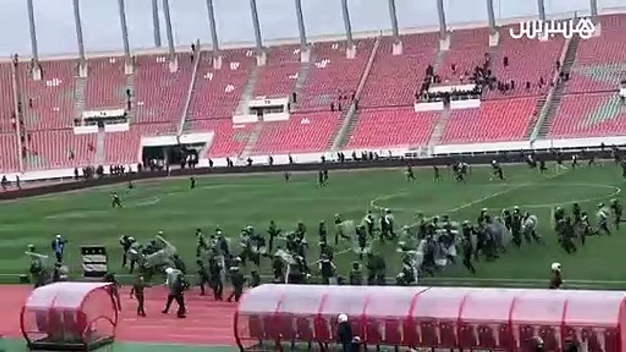 توقيف 160 شخصا بسبب أعمال شغب عقب مباراة لكرة القدم في المغرب