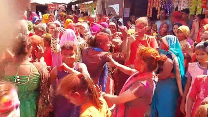 दौसा. होलिया में उड़े रे गुलाल.....