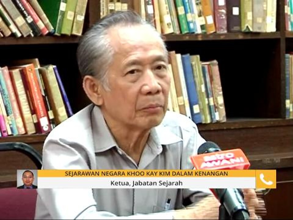 Tan Sri Prof Emiritus Dr Khoo Kay Kim dalam ken...