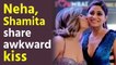 Neha Bhasin, Shamita Shetty awkward kiss moment goes viral