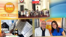Noticias del Lunes 14 de Marzo - Parlamentarias en #Colombia - Lo Último #Ucrania - Buenos Días