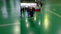 Due bambini ucraini accolti a Marcianise: allenamenti di pugilato con le Fiamme Oro