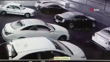 Çöp konteynerini böyle çaldı