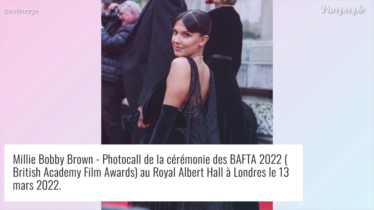 Millie Bobby Brown amoureuse : tout premier tapis rouge avec Jake Bongiovi, aux BAFTA