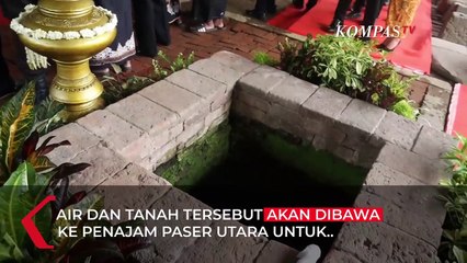 Gubernur Jatim Ambil Tanah Dan Air Bekas Kerajaan Majapahit Untuk IKN
